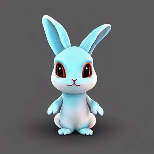 Prompt: bunny alien cute realistic