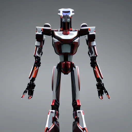 Image similar to full body full height, elegant alien mecha character model, default pose. super high resolution photo. symmetrical. orthographic front view.