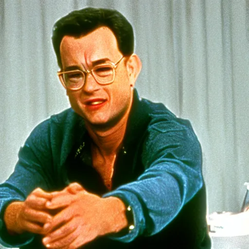 Image similar to tom hanks as jerry maguire