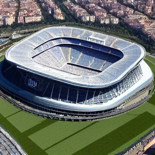 Prompt: Napoli new stadium,