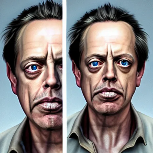 Prompt: hyperrealistic mixed media high resolution painting of Steve Buscemi antagonist The Highlander, stunning 3d render inspired art by Jamie Salmon and WForrest and Greg Rutkowski, perfect facial symmetry, dim volumetric lighting, 8k octane beautifully detailed render, full body shot, post-processing, extremely hyper-detailed, intricate, epic composition, highly detailed attributes, highly detailed atmosphere, cinematic lighting, masterpiece, trending on artstation, very very detailed, masterpiece, stunning, flawless completion, lifelike texture, perfection,