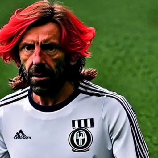 Prompt: andrea pirlo as samurai