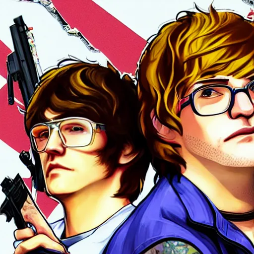 Image similar to Sneaky and Meteos GTA 5 cover art