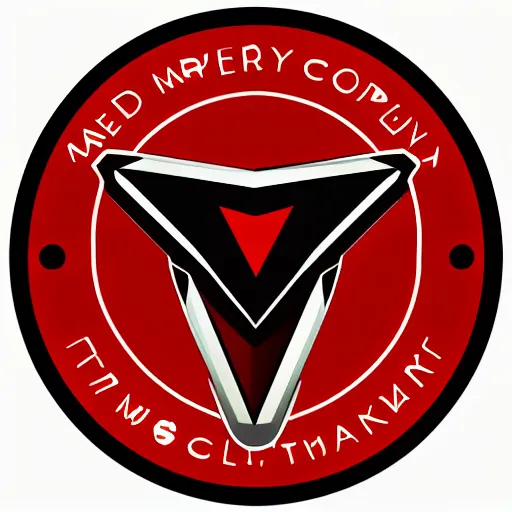 Image similar to modern logo for a game company. red