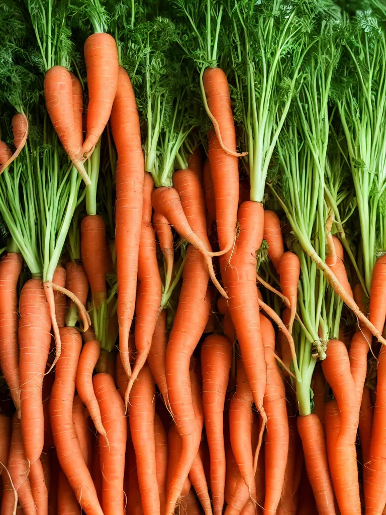 Prompt: a photorealistic jolly carrot with googly eyes and a big smile, farmer's market setting, vivid colors, soft lighting, atmospheric, cinematic, 8k