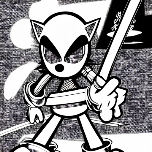 Dark Mode, Sonic Pointing at Sonic