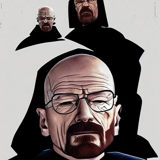 Image similar to walter white as a sith lord