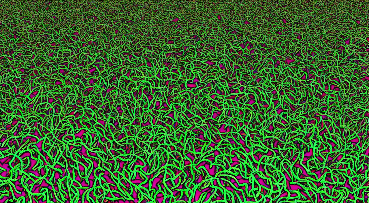 Image similar to mankind made of vines and cheese psychedelic and rendered in Cinema4D