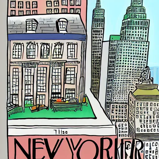 Image similar to the funniest New Yorker cartoon