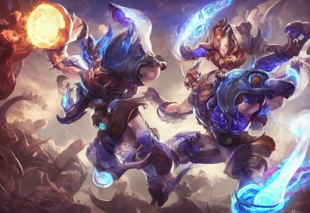 Prompt: mark zuckerberg as a league of legends character