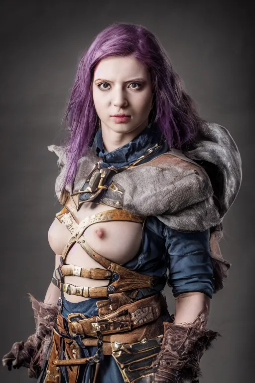 Image similar to a female DND gith, high resolution film still, 8k, HDR colors, cosplay, studio lighting