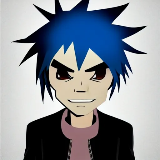 Image similar to 2D from Gorillaz