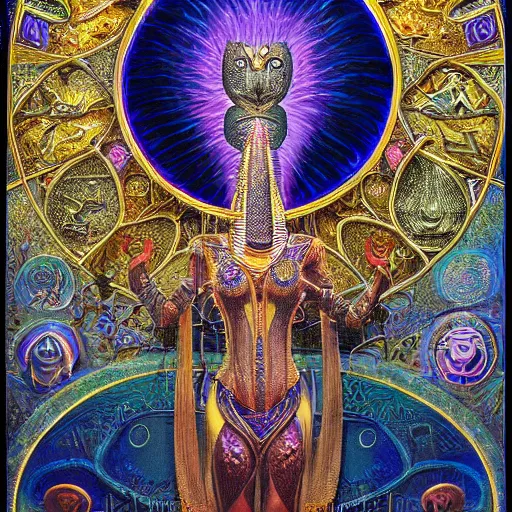 Image similar to intricate detailed, gilbert williams, aaliyah queen akasha halls of amenti, thoth, tehuti, lemuria, agartha,