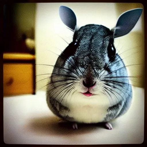 Image similar to “ very cute pixar chinchilla from a disabled veterans perspective ”