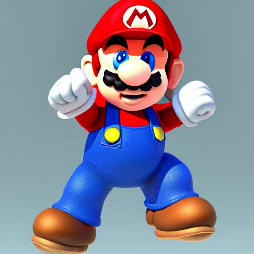 Does anyone have any seperate 3D Mario images? (not blender