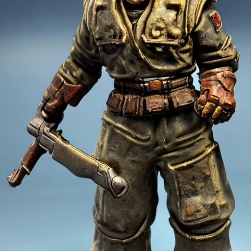 Image similar to sergeant arch dornan from fallout