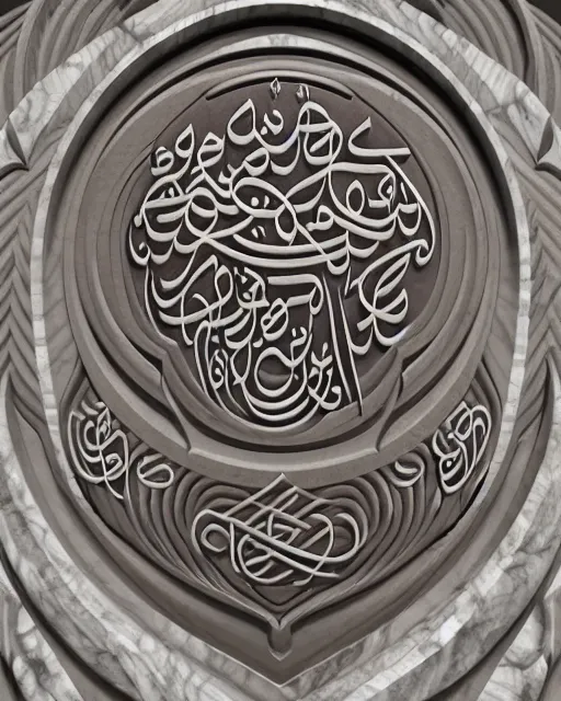 Prompt: 3D render of Hindi calligraphy carved in marble in the style of stefan kostic, full body, realistic, sharp focus, symmetric, 8k high definition, insanely detailed, intricate, elegant, art by stanley lau and artgerm, Hajime Sorayama, William-Adolphe Bouguereau, Octane render, unreal engine,