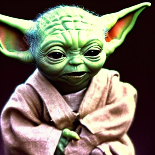 Image similar to baby yoda as a senator