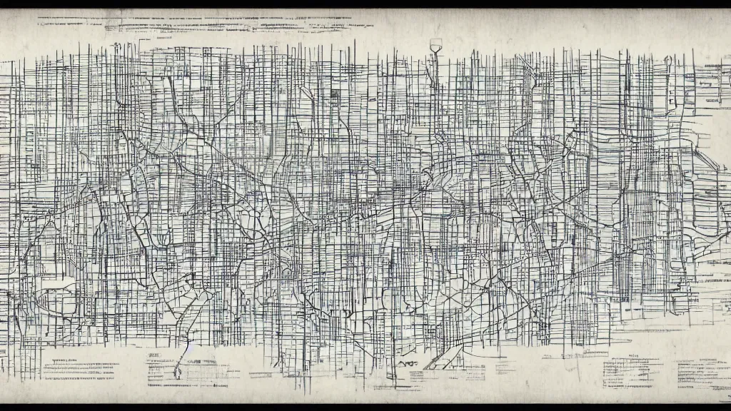 Image similar to bauhaus smoggy yard subway map