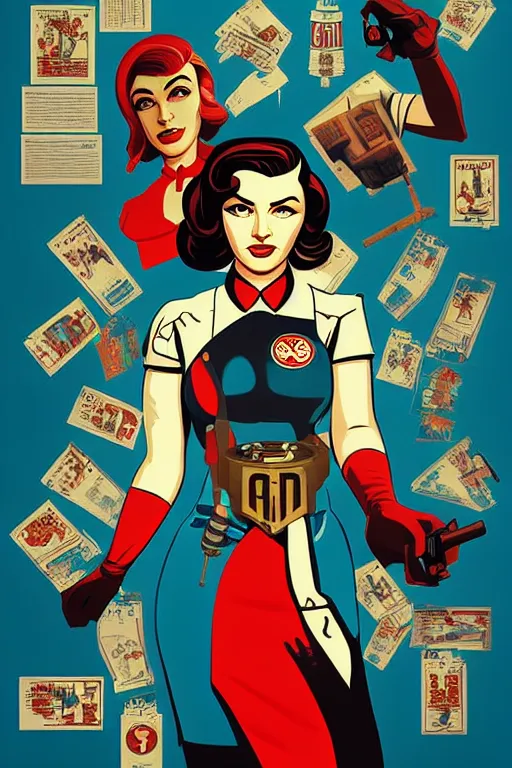 Image similar to propaganda poster of middle world. pop art, pixel, bioshock art style, gta chinatown art style, dynamic proportional, dynamic composition, face features, body features, ultra realistic art, digital painting, concept art, smooth, sharp focus, illustration, intricate, without duplication, elegant, confident posse, art by artgerm and richard hamilton and mimmo rottela