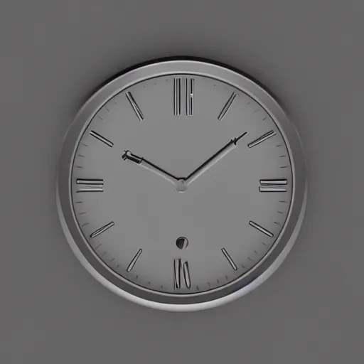 Image similar to 3d render of time