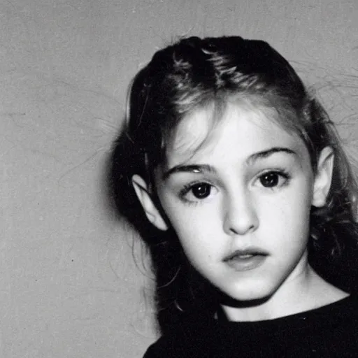 Prompt: a photo of young madonna