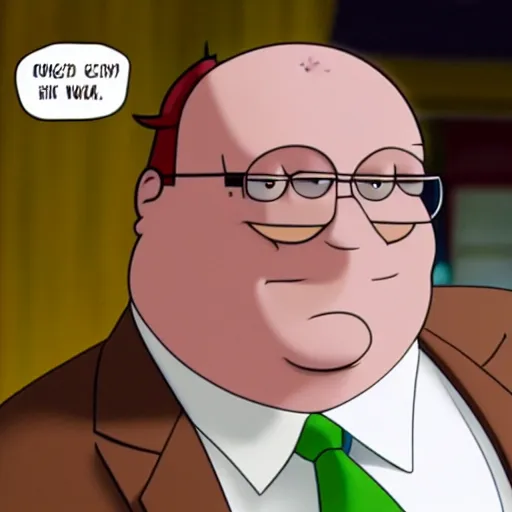 Prompt: peter griffin in real life