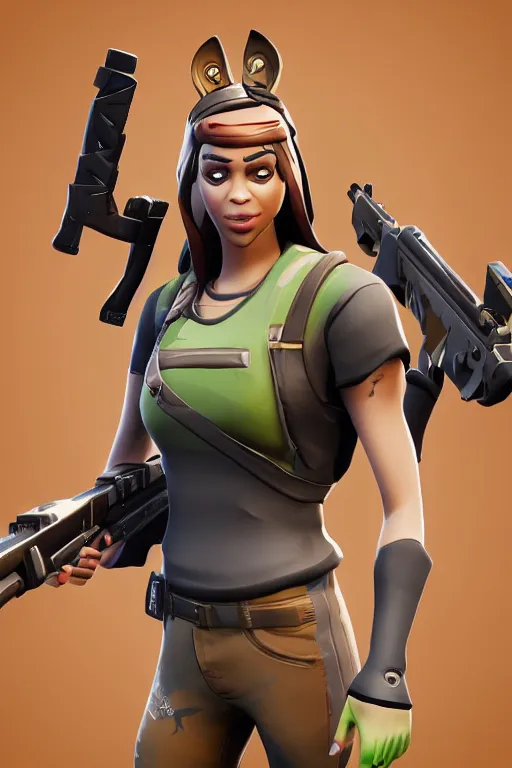 Image similar to fortnite caracal skin