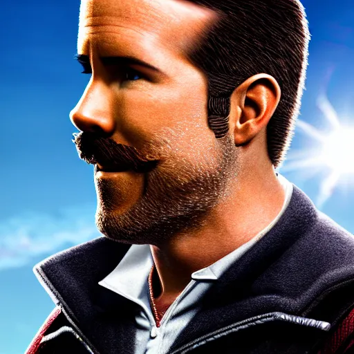 Prompt: super mario as ryan reynolds, highly detailed, extremely high quality, hd, 4 k, 8 k, canon 3 0 0 mm, professional photographer, 4 0 mp, lifelike, top - rated, award winning, realistic, detailed lighting, detailed shadows, sharp, no blur, edited, corrected, trending