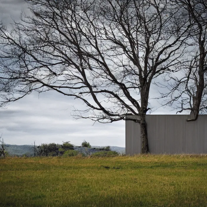 Image similar to a building in a landscape, tangible