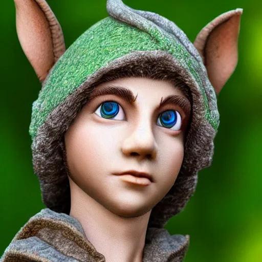 Prompt: photo of acorn elf, high detail, 4 k, ultra realistic