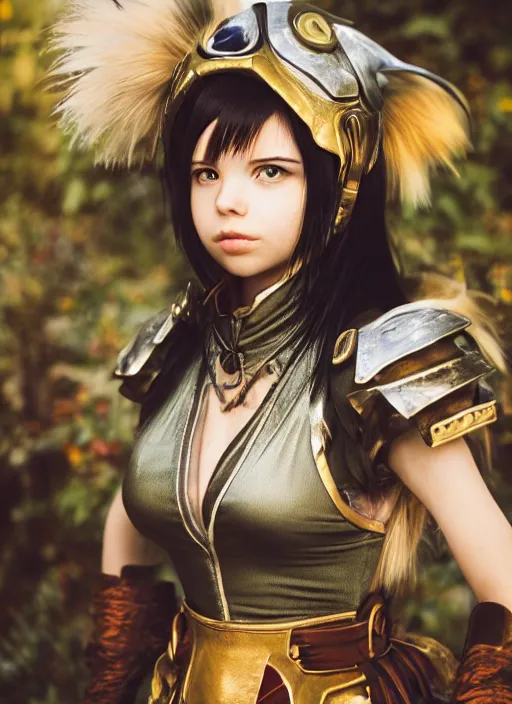 Prompt: a full portrait photo of real - life princess garnet final fantasy ix character, f / 2 2, 3 5 mm, 2 7 0 0 k, lighting, perfect faces, award winning photography.