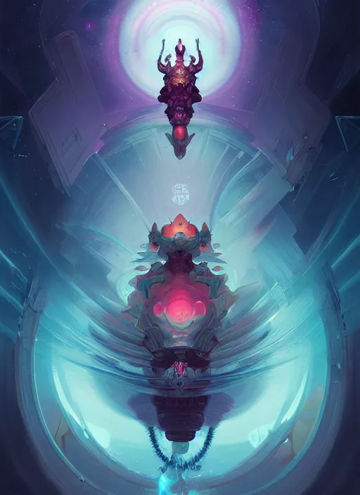 Image similar to symmetry!! scorpio!!!! highly detailed, high contrast, light reflection, trippy, nebula, trending on art station by artgem, by peter mohrbacher, by wlop, by ruan jia