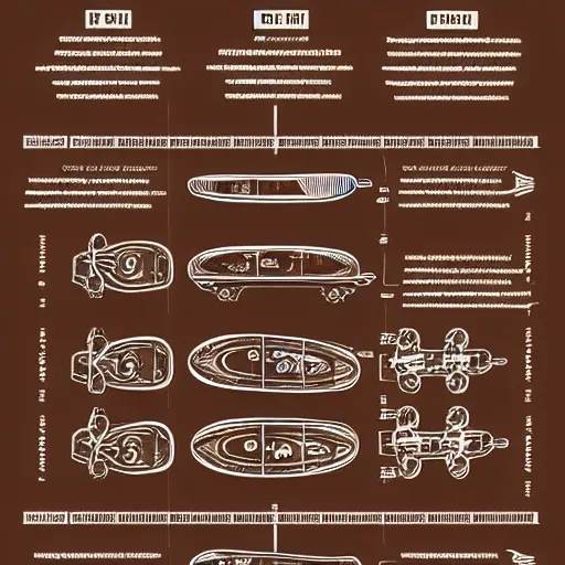 Prompt: “cross-section diagram of skateboard, high details, infographic, blueprint”