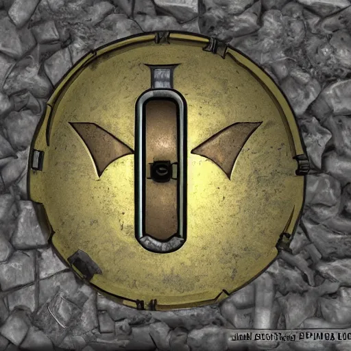 Image similar to fallout vault door