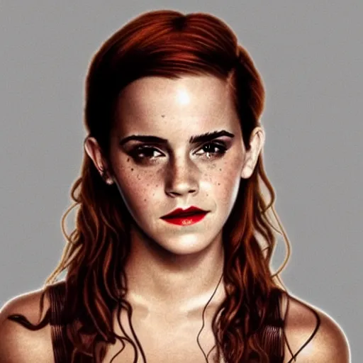 Prompt: Emma Watson as poison ivy