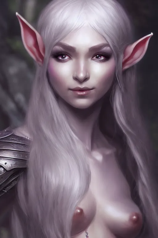 Image similar to drow elf princess, highly detailed, d & d, fantasy, highly detailed, digital painting, trending on artstation, concept art, sharp focus, illustration, global illumination, ray tracing, realistic shaded, art by stanley artgerm lau, wlop, rossdraws, frank frazetta, andrei riabovitchev, marc simonetti