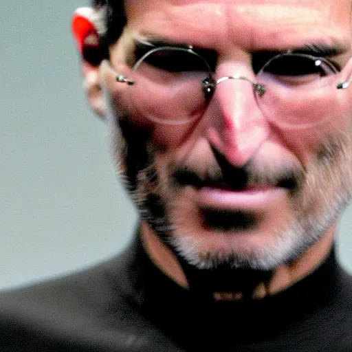 Image similar to Steve Jobs demos failed product iEyepatch (2007) HDR Getty