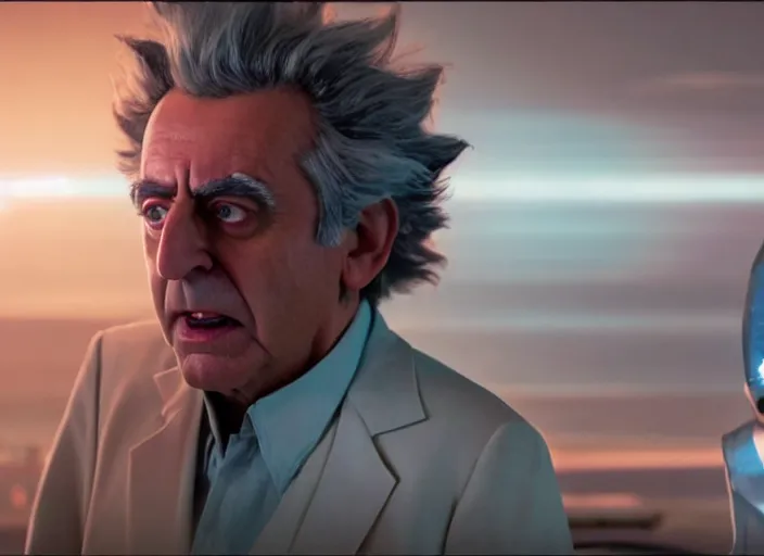 Image similar to film still of rick sanchez in the new scifi movie 4 k,,,,,,,,,,,,,,,,,,,,,,,,,,,,,,,,,,,,,,,,,,,,,,,, rick and morty