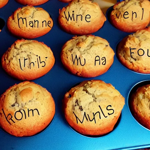 Image similar to my name is grandma personas and i will not settle for these poorly made muffins