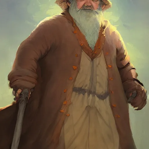 Image similar to A beautiful digital painting of a 30 year old hobbit dressed as a hobbit, by Stanley Artgerm Lau, frank frazetta, Rossdraws, James Jean, gerald brom, Andrei Riabovitchev, Marc Simonetti, and Sakimichan, trending on artstation, SFW version