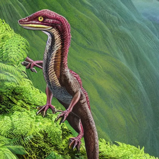 Prompt: Prenoraptor (Sloping Plunderer)