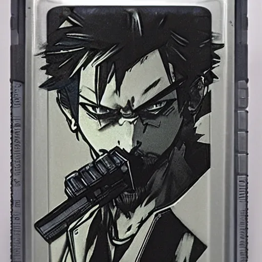 Image similar to fuzzy photo of a gameboy, yoji shinkawa