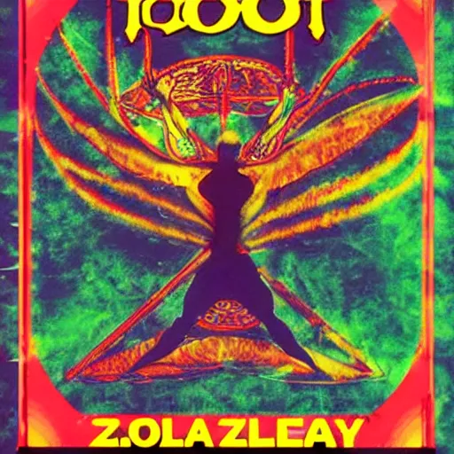 Image similar to Tool, the band Tool live at Lollapalooza 1994, live in concert, alternative metal, 1994 VHS quality