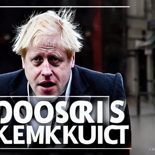 Prompt: movie scene boris johnson kgb agent, photorealistic, highly detailed 8 k