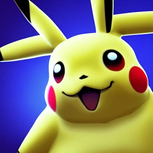 Image similar to pikachu as a real animal, photorealistic