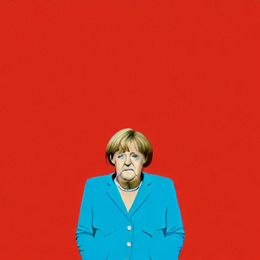 Prompt: a portrait of Angela Merkel in a scenic environment by Christopher Balaskas