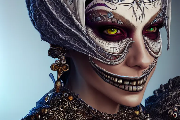 Image similar to a full portrait of a beautiful woman wearing, wearing extremely detailed attire, slim complexity, extremely detailed eyes, medievil, dnd, extremely detailed, high quality, trending on artstation, photo realistic