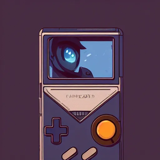 Image similar to face icon stylized minimalist game boy advance, loftis, cory behance hd by jesper ejsing, by rhads, makoto shinkai and lois van baarle, ilya kuvshinov, rossdraws global illumination