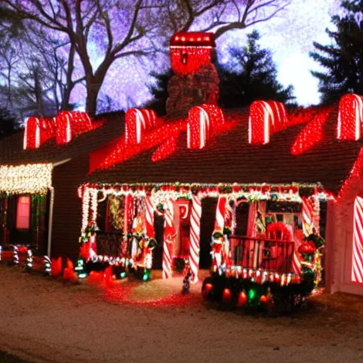 Image similar to base in candy cane lane